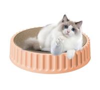 Cardboard Cat Scratch Pad - Durable High-Density Scratcher, Comfortable Cat Furniture | Multi-Use Scratching Post, Resting For Cats In Indoor Environments With Extended Longevity