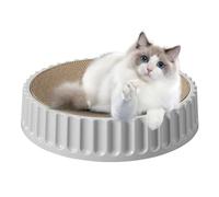 Cardboard Cat Scratch Pad - Durable High-Density Scratcher, Comfortable Cat Furniture | Multi-Use Scratching Post, Resting For Cats In Indoor Environments With Extended Longevity