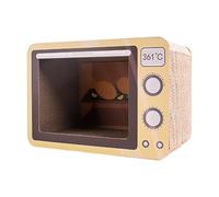 Cardboard Cat Scratcher | Indoor Scratch Lounge for Cats,Radio Oven Shape Retro Toy Animals Companion for Small Medium Large Breeds Mental Physical Exercise