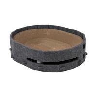 Cardboard Cat Scratcher - Interchangeable Cat Scratcher Pad with Funny Bells Sturdy Construction Easy to Assemble Safe | Cat Scratching Board for Kittens Cats Indoor Play House