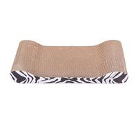 Cardboard Cat Scratcher | Large Corrugated Cardboard Pet Supplies - Scratcher - for Sharpening Claws, Sleeping, Playing, Indoor Use, Home Use
