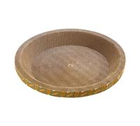 Cardboard Cat Scratcher | Scratching Board | Cat Scratching Board | High Density Round Wavy Cat Scratching Bowl | Cat Scratching Board | Cat Scratching Board | Gifts for Cat Lovers