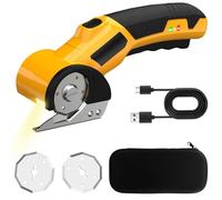 Cardboard Cutter 4V Electric Rotary Scissors Cordless with Safety Lock