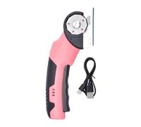 Cardboard Cutter - Electronic Rotary Cutter with Safety Lock and LED Lighting | Portable Electric Scissors for Carpets Garage Leather Industrial Cardboard Kitchen Craft Fabrics