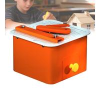 Cardboard Cutter for Kids, Electric Tool with Scrap Drawer, Cuts 0-2.5mm Thickness for Arts & Crafts, Perfect for Engineering, Art Projects and Creativity