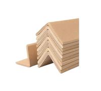 Cardboard Edge Protectors, Eco-Friendly L-Type Corner Guards for Shipping Art Frames and Fragile Goods, 10 x 5 x 0.4 cm