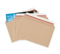 Cardboard Envelopes Peel and Seal Strong Board Packaging Postal Mailing Shipping Postal Royal Mail Large Letter Posting Envelopes (334x234mm), 10 Envelopes