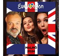 Cardboard Eurovision Selfie Frame - Union Jack Graham 2024