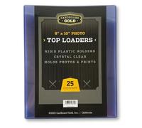 Cardboard Gold 8 x 10 Photo Top Loaders (25ct) - Next Generation Archival Protection by Cardboard Gold