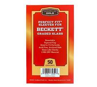 Cardboard Gold Sleeves for Beckett Graded Slabs Ultra Protection for The Pro Collector.