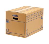 Cardboard Moving Boxes Bankers Box 67L Heavy Duty Double Wall Boxes (Pack of 10)