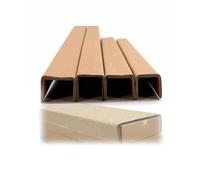 Cardboard Moving Corner Protectors Packaging Edge Protectors For Furniture Super Duty U Shaped Kraft Edge Guards For Shipping Boxes And Pallet Packing(20mm(4/5 In),L 200cm/78.7")