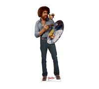 Cardboard People Bob Ross & Friend Life Size Cardboard Cutout Standup