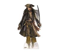 Cardboard People Captain Jack Sparrow Life Size Cardboard Cutout Standup - Disney's Pirates of The Caribbean