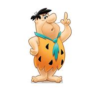 Cardboard People Fred Flintstone Life Size Cardboard Cutout Standup - Hanna-Barbera The Flintstones
