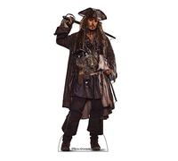 Cardboard People Jack Sparrow Life Size Cardboard Cutout Standup - Pirates of The Caribbean: Dead Men Tell No Tales (2017 Film)