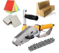 Cardboard Pneumatic Waste Carton Box Stripper - Corrugated Board Trimming Tool With Alloy Steel Chain, Portable Paper Edge Trimming Machine