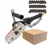 Cardboard Pneumatic Waste Industrial Stripper 6 Mm 5 Mm 8 Mm,Stainless Steel Trimming Tool 2500 Rpm,Adjustable Air Pressure And Chain Tension,A
