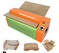 Cardboard Processing Machine for Up to 10mm Thick Cartons, Fast 3m/min Speed for Cushioning Filler in Packaging and Shipping Workshop, Boost Work Efficiency