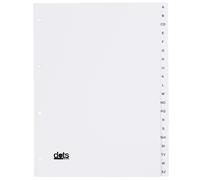 Cardboard Reg, A-Z, 20-Piece Set, VF, White (4232, 844220)