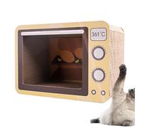 Cardboard Scratcher for Cats | Cardboard Scratching Post Large Bed, Exercise Toy for Pets Radio, for Small Medium Large Breeds Home Rental Apartment