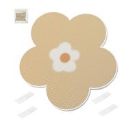 Cardboard Scratcher - Nail File Pad For Pets | Adhesive Scratch Mat In Flower Shape | Kitten-Friendly Wall Accessory | Claw Care Pad | Convenient Furniture Protector And Scratching Board