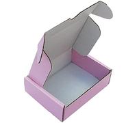 CARDBOARD SHIPPING MAILING STORAGE GIFT SMALL PARCEL BOXES/AVAILABLE COLOURS: WHITE, BROWN OR BABY PINK - SIZE: 6"x4"x1.5" /15cm x 10cm x 4cm (QUANTITY: 200, WHITE)