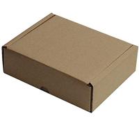 CARDBOARD SHIPPING MAILING STORAGE GIFT SMALL PARCEL BOXES/AVAILABLE COLOURS: WHITE, BROWN OR BABY PINK - SIZE: 6"x4"x1.5" /15cm x 10cm x 4cm (QUANTITY: 200, BROWN)