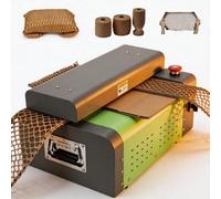 Cardboard Shredder for Packaging, Honeycomb Packing Paper Maker, 325mm Cutting Width, 3M/Min Speed, Ideal for Home Business and Express Packaging