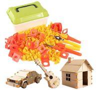 Cardboard Tools for Kids, Cardboard Cutter Tools for Kids, Manual Construction Educational Toys for Classroom Preschool Home and Travel
