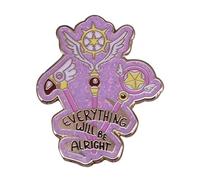 Cardcaptor Sakura CCS Manga Anime 1.2" Enamel Pin Badge, 3.05 cm, Enamel, enamel