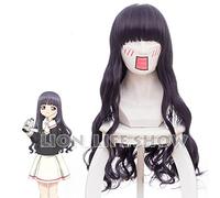 CardCaptor Sakura Tomoyo Daidouji Long Wavy Purple Bangs Cosplay Wig