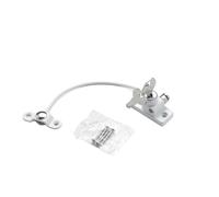 Cardea Solutions Essential Window Cable Restrictor - Suitable for uPVC, Wooden, Metal, and Aluminum Window Frames, Easy Install Child Safety Lock - White (2 Pack)