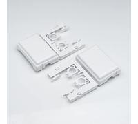 Cardea Solutions SocketLoc UK Electrical Key Lockable Twin Plug Socket Protector Cover (2 Pack),Small