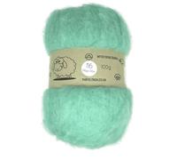 Carded Batt #116 Magic Mint - 100g Wool for Needle & Wet Felting, Core & Finish - The Felt Box