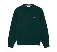 Carded Wool Crew Neck Jumper - male - Lacoste - Round-neck Knitwear - Green - 2XL - Knitwear 2XL
