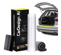 CarDesign AI Self-healing Boot Sill Protector suitable for Mercedes GLB X247 2019-2027 (5-Door, SUV): Car Rear Bumper Paint Protection Film and Anti-Scratch Set for Dog, Loading (Transparent)