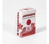 Cardeum Japanese Flash Cards for Beginners - 75 Conversational Phrases with Kanji, Kana, Romaji & English - Learn to Speak Japanese for Travel, Anime & Manga Fans - Study Gift for Adults