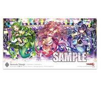 Cardfight!! Vanguard BN-PRISM Shining Garnet, Glister Emerald, Flash Sapphire Special Rubber Playmat Present Promotion Vol. 2