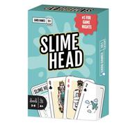 CardGames101 Slime Head - Fast & Fun Card Game for Families | 2-8 Players | Travel & Party Game with Custom Deck