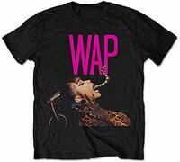 Cardi B Dripping Snake Black T-Shirt Printed Tee Graphic Top for Men Shirt L