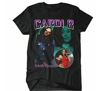 Cardi B T-Shirt RNB Hip Hop Rap Music Vintage Tee Shirt Reprint B370 Black