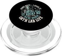 Cardiac Cath Lab Nursing Catheter Laboratory Nurse STEMI PopSockets PopGrip for MagSafe