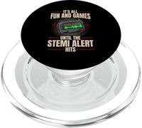Cardiac Cath Lab Nursing Catheter Laboratory Nurse STEMI PopSockets PopGrip for MagSafe