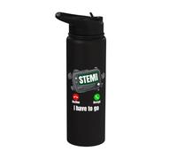 Cardiac Cath Lab Nursing Catheter Laboratory Nurse STEMI Stainless Steel Insulated Water Bottle
