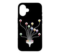 Cardiac Monitor Tech ECG Lead Placement EKG Technician Case for iPhone 16