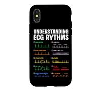 Cardiac Monitor Tech Understanding ECG Rythm EKG Technician Case for iPhone X/XS