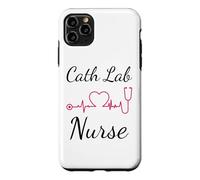 Cardiac Nurse Cath Lab EKG CVT Nursing Heart Beat Tech Case for iPhone 11 Pro Max
