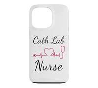 Cardiac Nurse Cath Lab EKG CVT Nursing Heart Beat Tech Case for iPhone 13 Pro