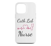 Cardiac Nurse Cath Lab EKG CVT Nursing Heart Beat Tech Case for iPhone 13 Pro Max